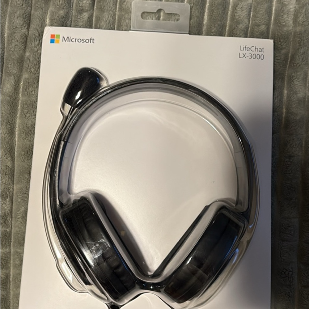 Microsoft LifeChat LX-3000 Black Headset